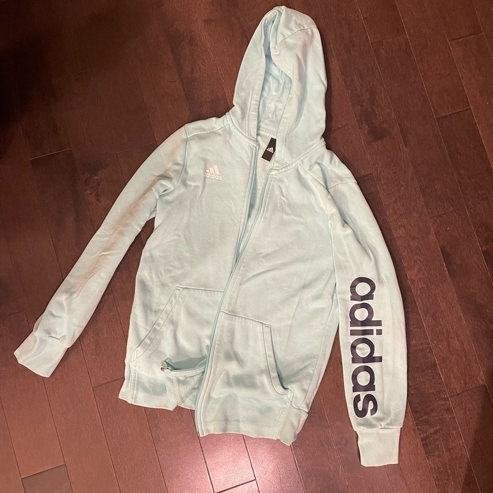 Adidas zip up hoodie